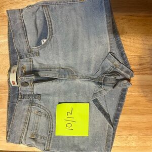 Levi's Classic Light Blue Denim Shorts